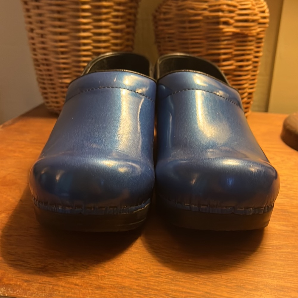 SANITA The Original Danish Clogs Size 39 (US 8)-beautiful blue color - Picture 4 of 14